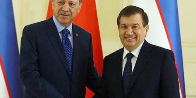 Cumhurbaşkanı Erdoğan’dan Özbekistan Devlet Başkanı’na mektup