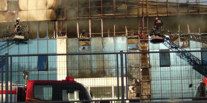 Ergene’de fabrika yangını