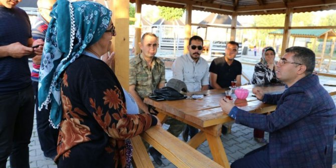 Eşi tarafından terk edilen kadın kaymakamdan yardım istedi