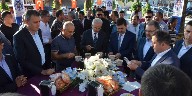 Erzincan’da bayramlaşma töreni