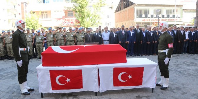 Şehit korucu son yolculuğuna uğurlandı