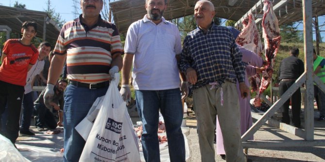 Büyükşehir mezbahalarında kesim yapıldı