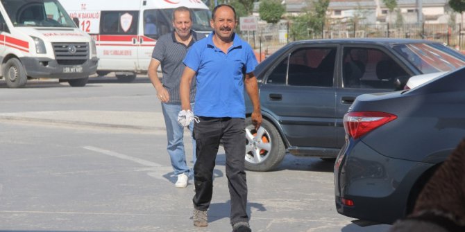 Acemi kasaplar hastanelik oldu