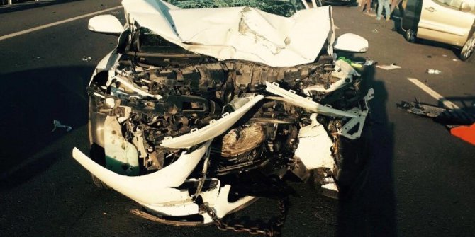 Samsun’da trafik kazası: 1 ölü, 9 yaralı