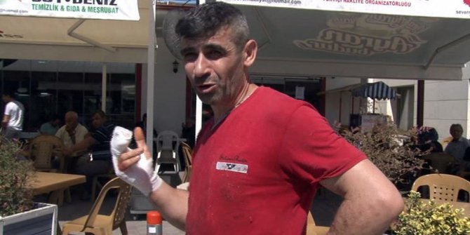 Kendini kesen acemi kasaplar hastaneye akın etti