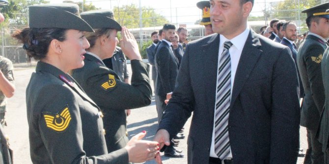 Elazığ’da bayramlaşma töreni