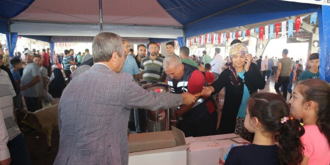 Tahmazoğlu, kurban kesim yerlerini gezdi