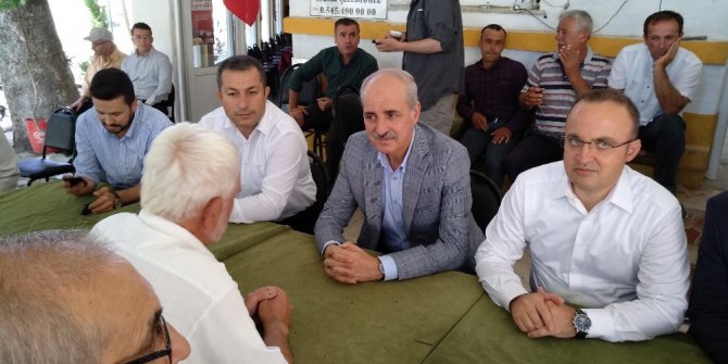 Bakan Numan Kurtulmuş Lapseki’de