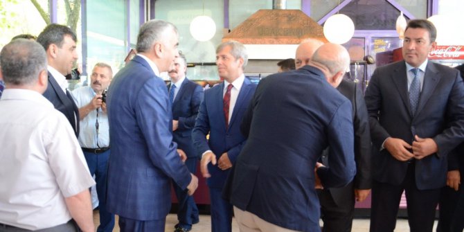 Zonguldak’ta protokol bayramlaşması