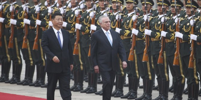Brezilya Devlet Başkanı Temer, Çin’e gitti