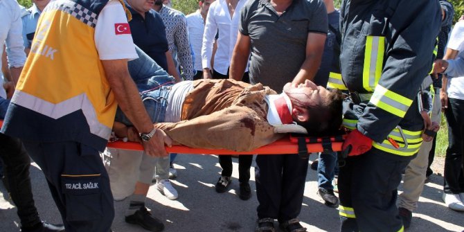 Ölümden döndü cep telefonu ve cüzdanını sordu