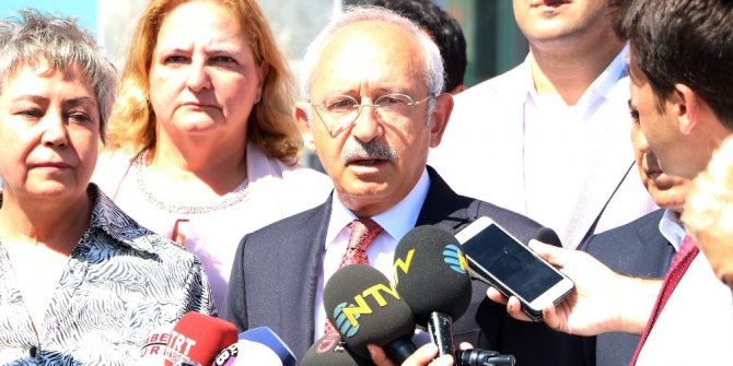 CHP Lideri Kılıçdaroğlu, tutuklu milletvekili Enis Berberoğlu’nu ziyaret etti