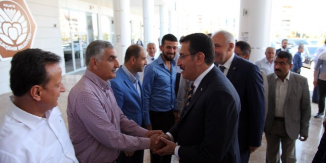 Malatya’da resmi bayramlaşma töreni