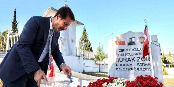 Başkan Tok, bayramda şehitleri unutmadı