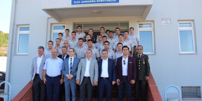 Çan’da bayramlaşma töreni gerçekleştirildi