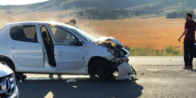 Ankara’da trafik kazası: 3 yaralı