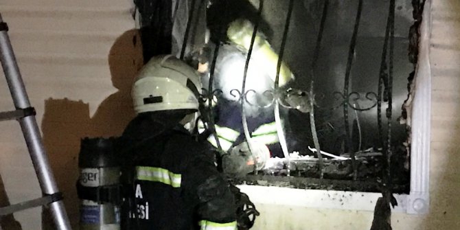 Konya’da anaokulunda yangın