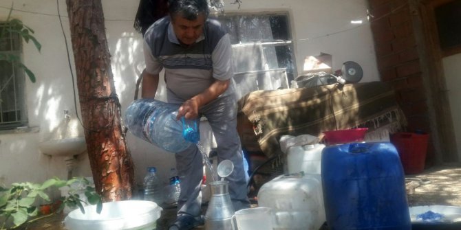 Denizli’de vatandaşın susuzluk çilesi