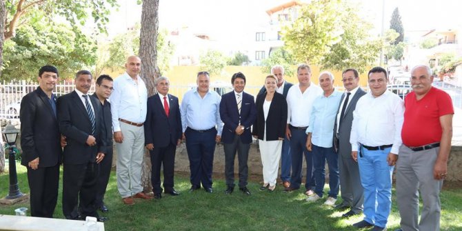 Urla’da bayramlaşma töreni