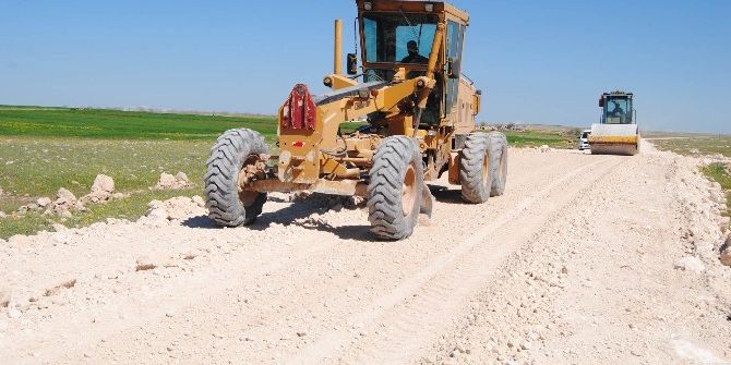 Korkuteli Kırkpınar Mahallesinde Stabilize Çalışması