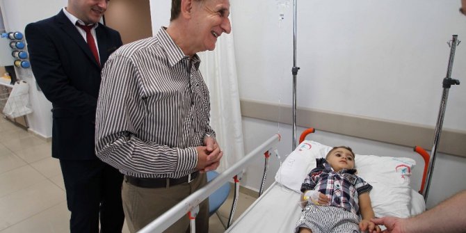 Bakanlık müşavirinden devlet hastanesine ziyaret