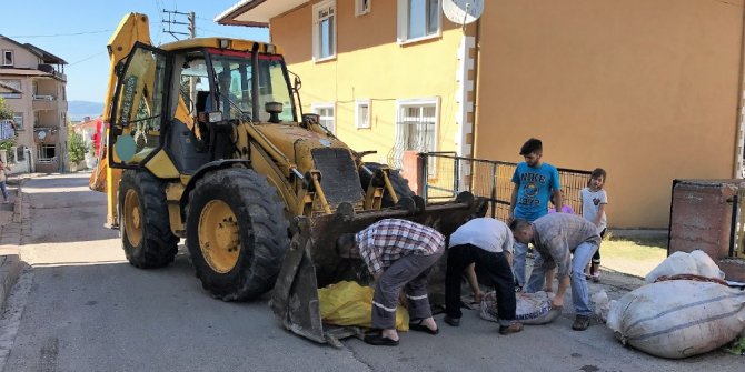 Atıklar kirliliğe yol açmadan toplanıyor