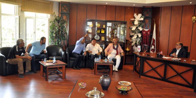 Gaziantepspor’da bayramlaşma