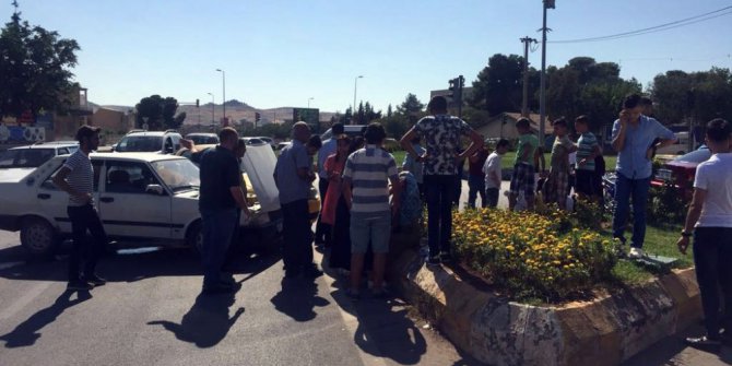 Şanlıurfa’da trafik kazası: 2 yaralı
