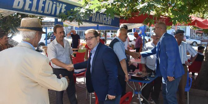 Hayrabolu’da bayramlaşma töreni düzenlendi