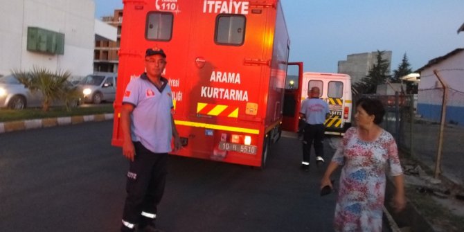 Burhaniye’de 6 araç birbirine girdi: 1 yaralı