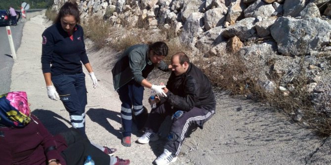 Bilecik’te meydana gelen trafik kazasında 2 kişi yaralandı