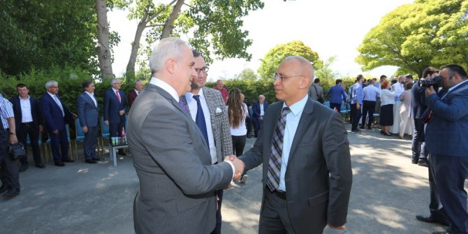 SATSO bayramlaşma törenine yoğun ilgi