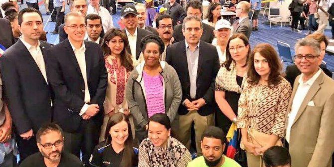 Houston Başkonsolosu Alkan, afetzedeleri ziyaret etti