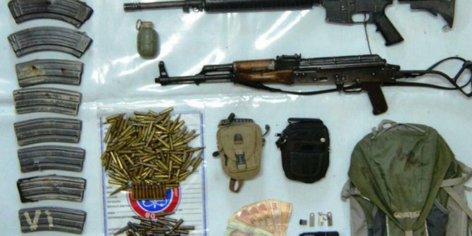 O teröristlerin kullandığı 9 sığınak bulundu