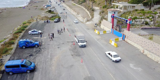 Jandarmadan "drone"li trafik denetimi