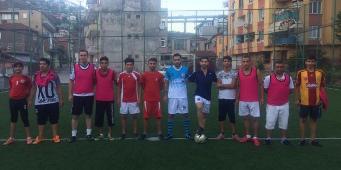 Roman kursiyerler futbol maçı yaptı