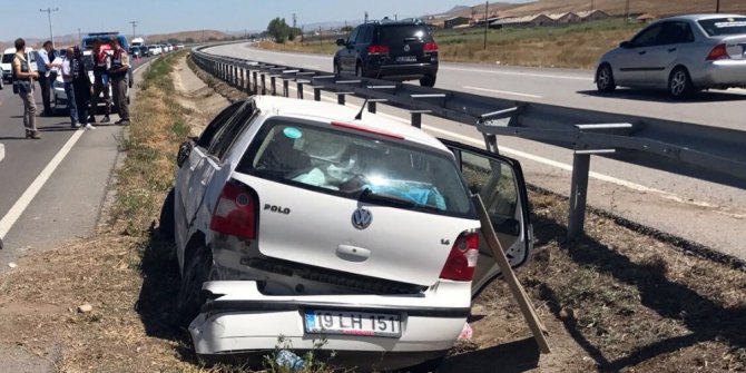 Otomobil takla attı: 2 yaralı