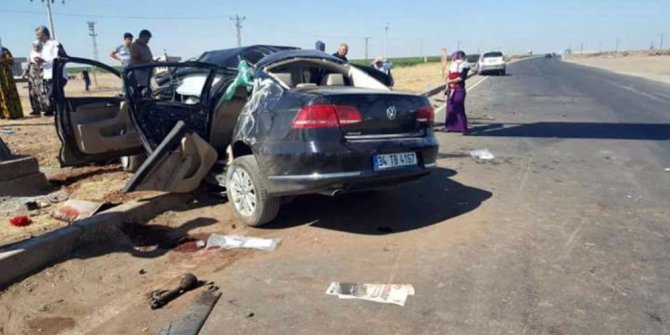 Derik’te trafik kazası: 1 ölü, 4 yaralı