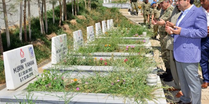 Diyarbakır protokolünden Tanışık’a bayram ziyareti