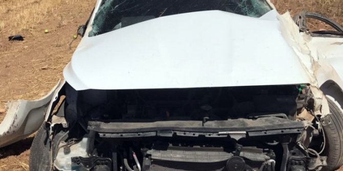 Karaman’da tarlaya takla atan otomobilin sürücüsü öldü