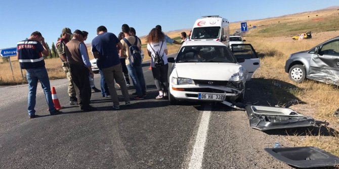 Sivas’ta trafik kazası: 5 yaralı