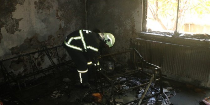 Kütahya’da ev yangını