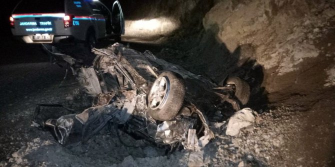 Uzungöl’de trafik kazası: 2 yaralı
