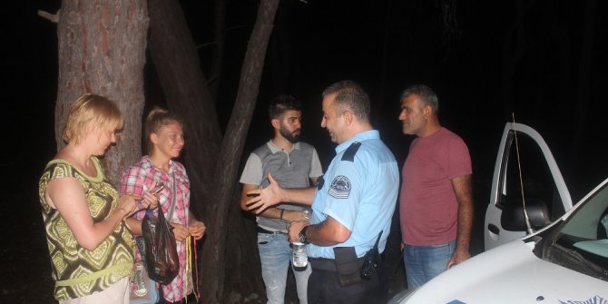 Ormanda kaybolan Rus anne ve kızı 8 saat sonra bulunabildi