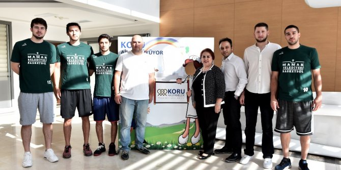 Mamaklı basketbolcular sağlık kontrolünden geçti