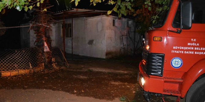 Ortaca’da ev yangını