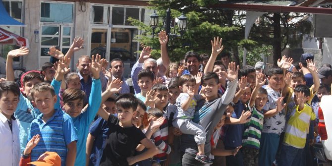 Derbent’te bayramlaşma