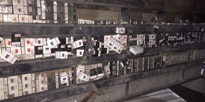 Şanlıurfa’da 13 Bin Paket Kaçak Sigara Ele Geçirildi