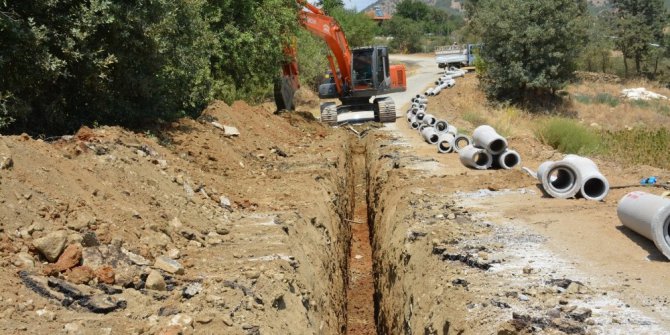 Sarıgöl’ün 5 mahallesine 55 kilometre altyapı