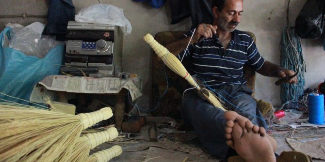 Edirne’de unutulmaya yüz tutmuş zanaat: Süpürgecilik